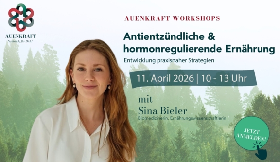 Antientzündliche & hormonregulierende Ernährung - Workshop am 11.04.