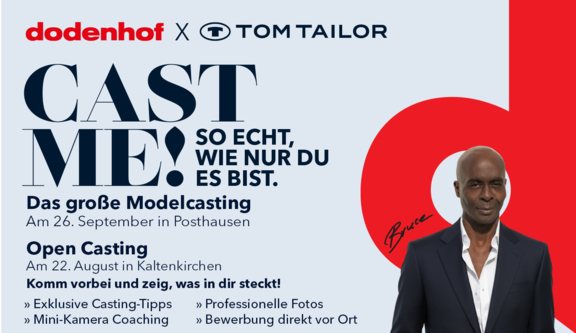 dodenhof - Das große Modelcasting am 26. September