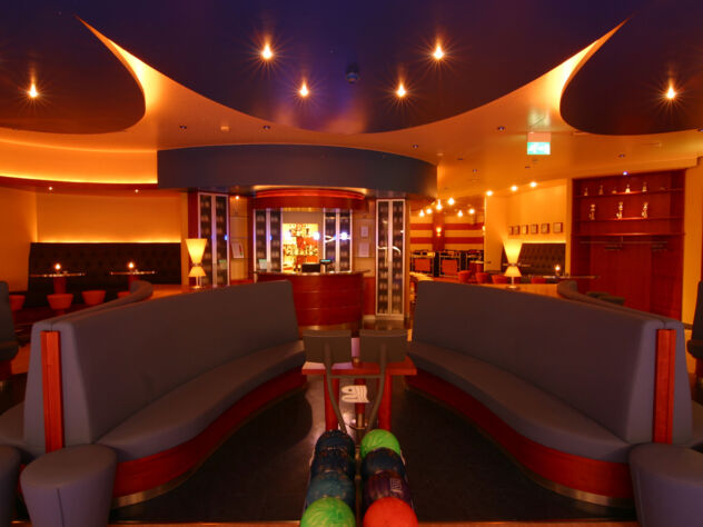 Absacker in der Bowling Lounge