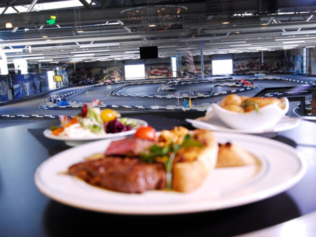 Mit Ausblick garniert