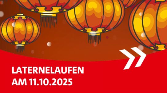 Laternenumzug mit Lagerfeuer