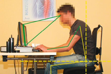 „Haben Sie Nackenund/ oder Rückenbeschwerden?“