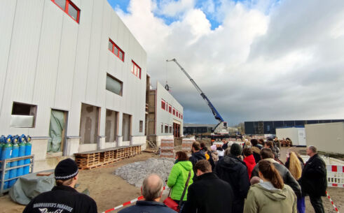 Popp Feinkost feiert Richtfest des neuen Logistikzentrums in Kaltenkirchen