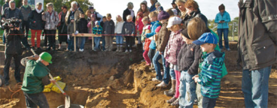 Grundsteinlegung für Kita im Frederikspark