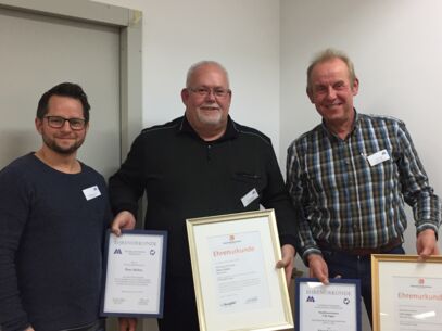 Neuer Obermeister gewählt + Gold und Silber verliehen