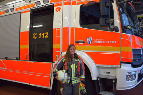 Lara Sager: Feuerwehrfrau mit Leib und Seele