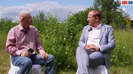 Gleiche Location, gleiche Fragen, anderer Kandidat: Toni Köppen im Interview