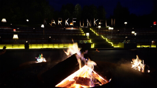 VR Bank in Holstein unterstützt Vereine beim Parkfunkeln im Stadtpark Norderstedt