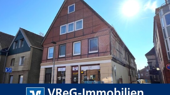 Historisches Fachwerkhaus in der Itzehoer Innenstadt - denkmalgeschützt