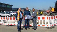 Neubau Geh- und Radweg in der Werner-von-Siemens-Straße