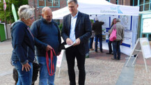 Infostand zum Tag der Städtebauförderung war gut besucht