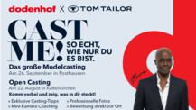 „Cast Me!" 2026: dodenhof sucht neue Gesichter für den Laufsteg – gemeinsam mit Bruce Darnell