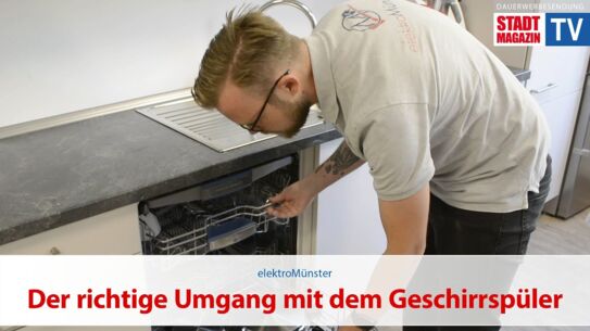 Der richtige Umgang mit dem Geschirrspüler