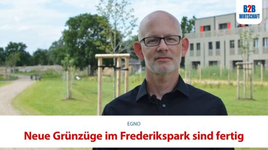 Neue Grünzüge im Frederikspark sind fertig