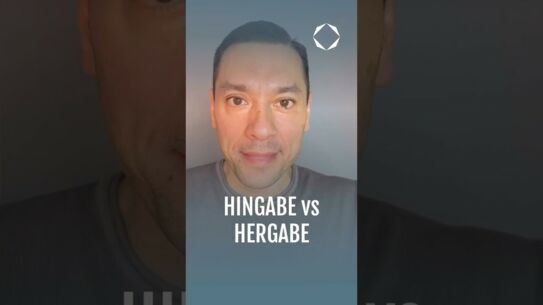 Hingabe vs Hergabe