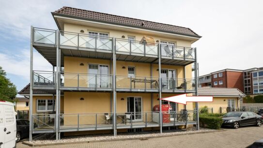 Wittdün auf Amrum: Schöne Eigentumswohnung in der Strandresidenz.