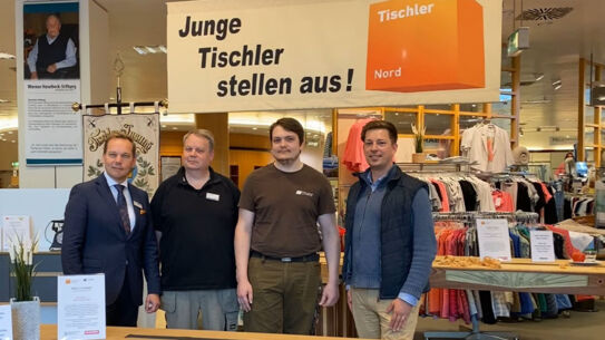 Eindrucksvolle Gesellenstücke des Tischlerhandwerks