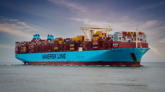 Die Dänen haben die größte Containerschiff-Flotte