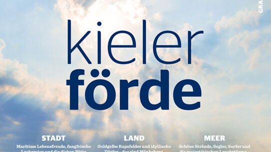 Neues Konzept für 2020: Imagemagazin Kieler Förde für Gäste