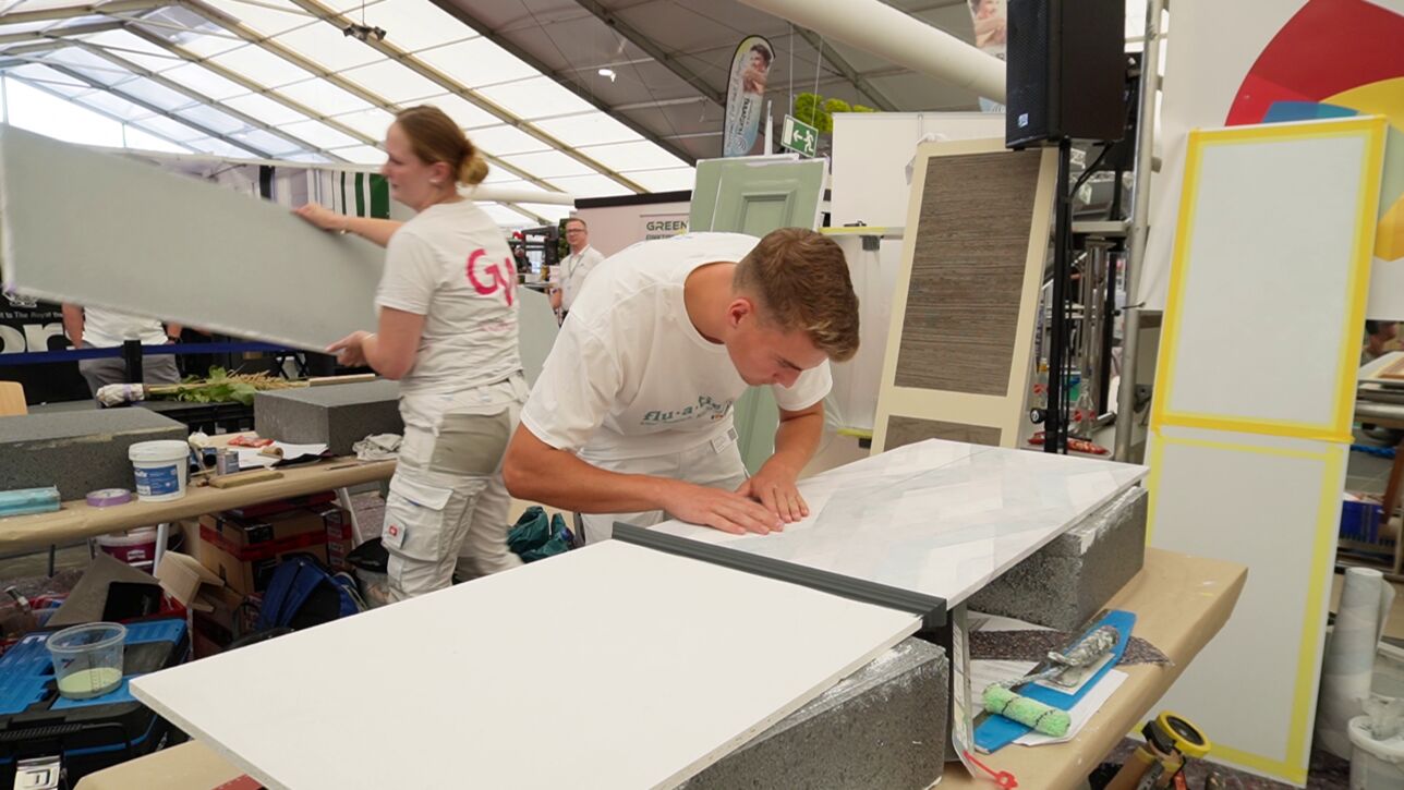 Die NordBau 24 in den Holstenhallen Neumünster ist gestartet