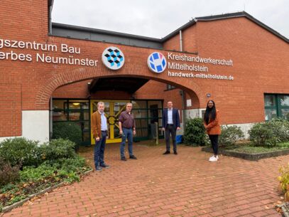 Aminata Touré zu Gast bei der Kreishandwerkerschaft Mittelholstein