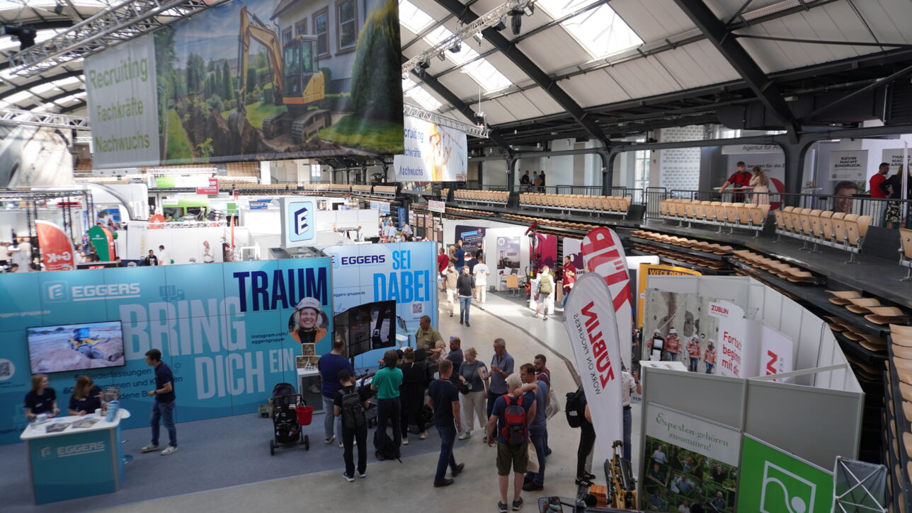 Die NordBau 24 in den Holstenhallen Neumünster ist gestartet