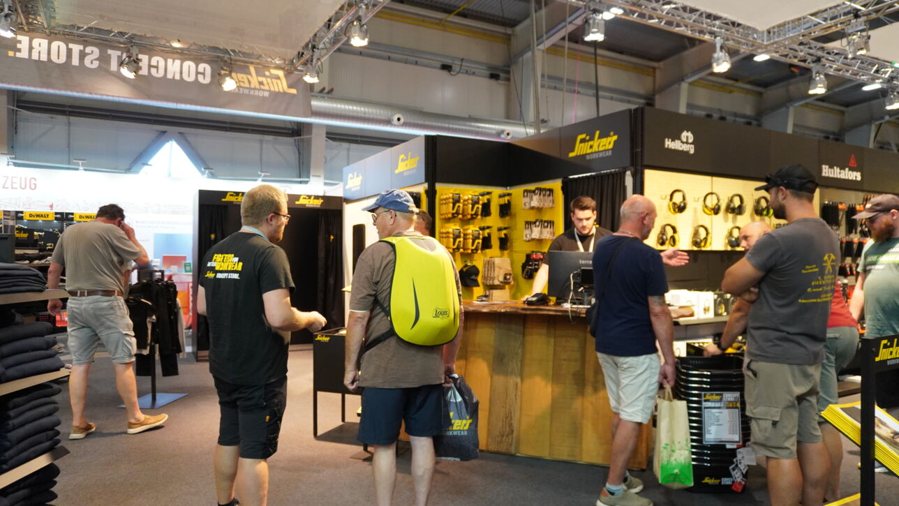 Die NordBau 24 in den Holstenhallen Neumünster ist gestartet