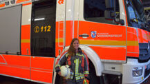 Lara Sager: Feuerwehrfrau mit Leib und Seele
