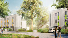 Neue Reihen- und Mehrfamilienhäuser im Norden Norderstedts