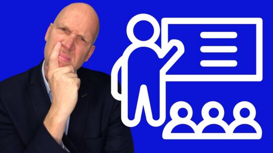 Menschen die an Wände starren - Was Deine Präsentationen schlecht macht