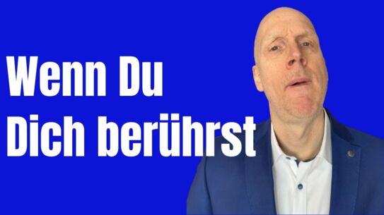 Selbstberührungen mit Stress zu tun haben - UND DIR SCHADET