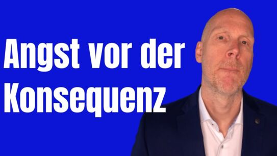 Das passiert wenn Du aus Angst vor Konsequenzen nicht redest