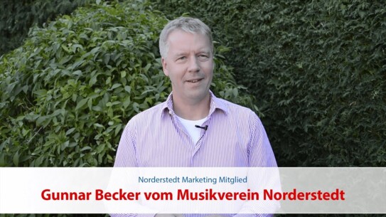 Gunnar Becker vom Musikverein Norderstedt