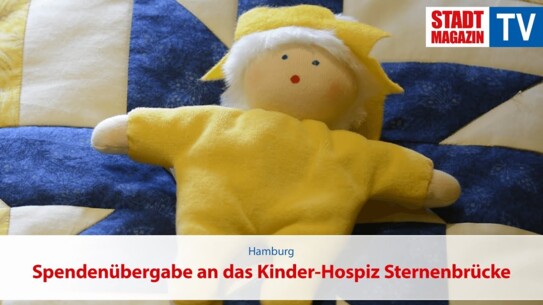 Spendenübergabe an das Kinder-Hospiz Sternenbrücke