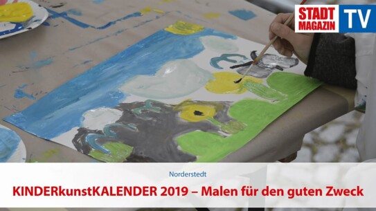 Der KINDERkunstKALENDER 2019 – Malen für einen guten Zweck