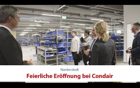 Feierliche Eröffnung bei Condair