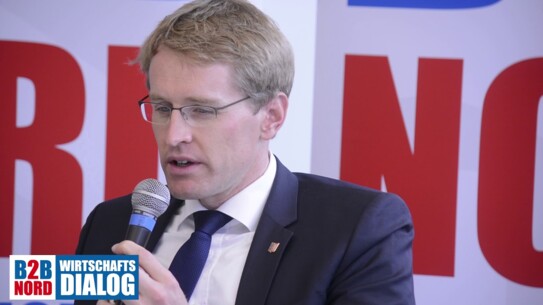 WirtschaftsDialog mit Daniel Günther | Marc-Mario Bertermann