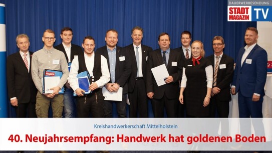 40. Neujahrsempfang: Handwerk hat goldenen Boden