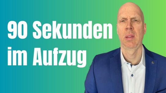 Der 90-Sekunden-Pitch, der Karrieren startet