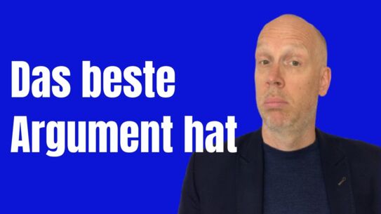 Was gute Argumente zu den besten macht - musst du beachten