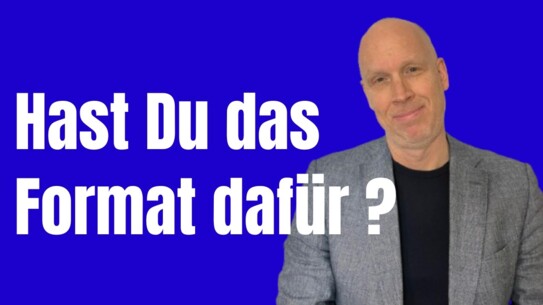 Wie du mit 4MAT alle Menschen gewinnst - muss man üben