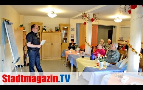 Brandschutz-Vortrag in der Seniorenvilla 