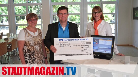 Norderstedter Bank unterstützt neue Mensa-Terminals