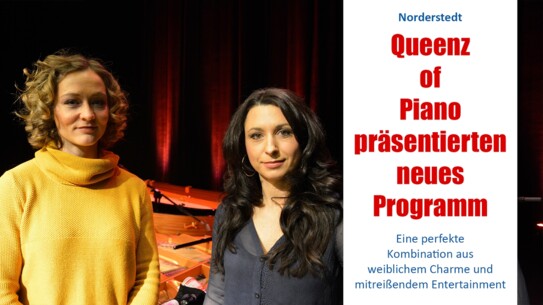 Queenz of Piano präsentierten neues Programm