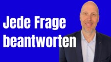 Bei jeder Frage auf den Punkt antworten - für jeden wichtig