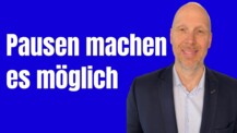 Wieso du mit Pausen mehr erreichst - sein geduldig