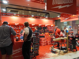 Die NordBau 24 in den Holstenhallen Neumünster ist gestartet