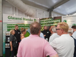 Die NordBau 24 in den Holstenhallen Neumünster ist gestartet