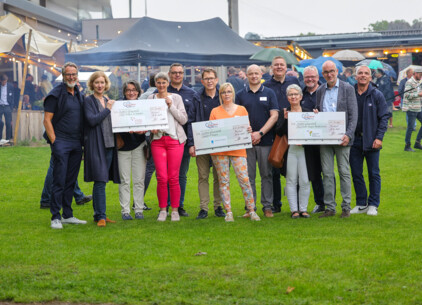VR Bank Barbecue unterstützt Hospiz-Vereine