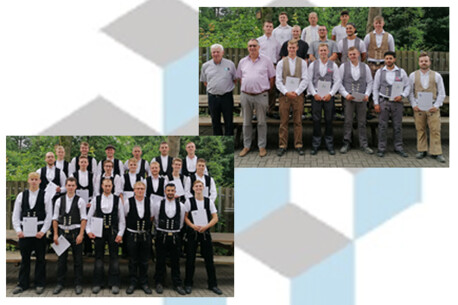 Traditionelle Freisprechungsfeier der Baugewerbe-Innung